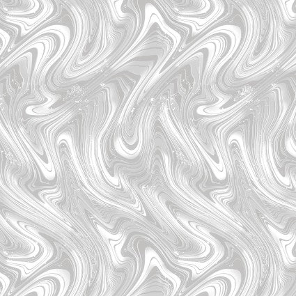 Marble Swirl - Dove Gray | Kanvas Studio 9874-13