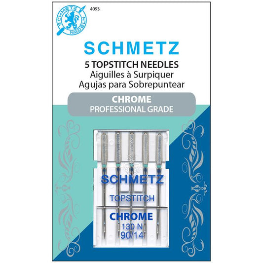 Schmetz Chrome Topstitch Needle 90/14