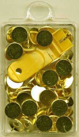 Tacks - Brass with Remover