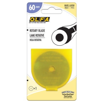 OLFA 60mm Rotary Blade - 1 ct