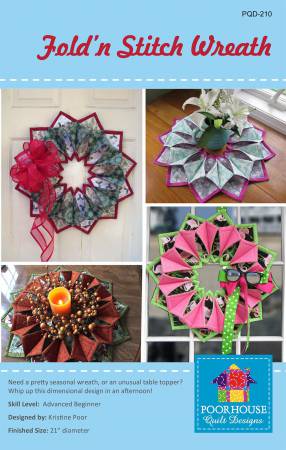 Fold'n Stitch Wreath Pattern