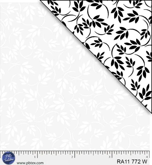 Ramblings 11 - Leaves - White on White
