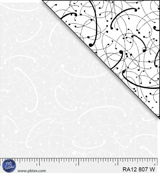 Ramblings 12 - Allover - White on White