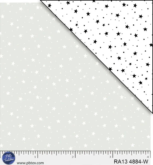 Ramblings 13 - Stars/Dots - White on White