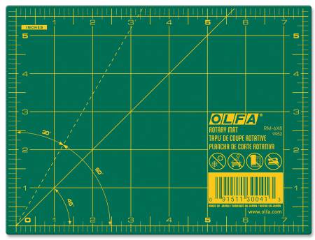 OLFA Cutting Mat with Grid 6in x 8in