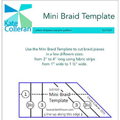 Kate Colleran Mini Braid Template