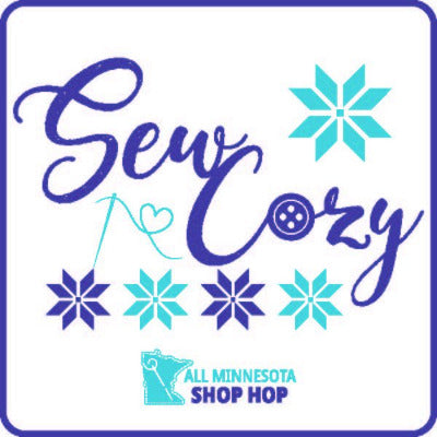 "Sew Cozy" 2025 AMNSH sticker