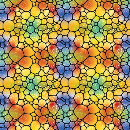 Unnatural World - Bubbles - Multi | Suite B by Island Batiks 922003800DT