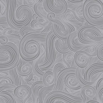 Just Color! Swirl 108" - Pewter