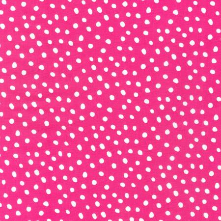 Dot and Stripe Delights - Small Dots - Bright Pink | Robert Kaufman SRK-19934-434