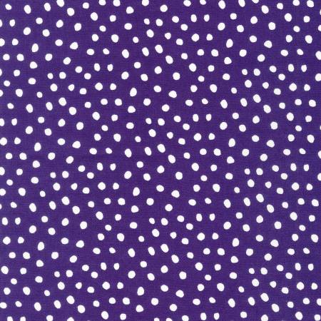 Dot and Stripe Delights - Small Dots - Purple | Robert Kaufman SRK-19934-6