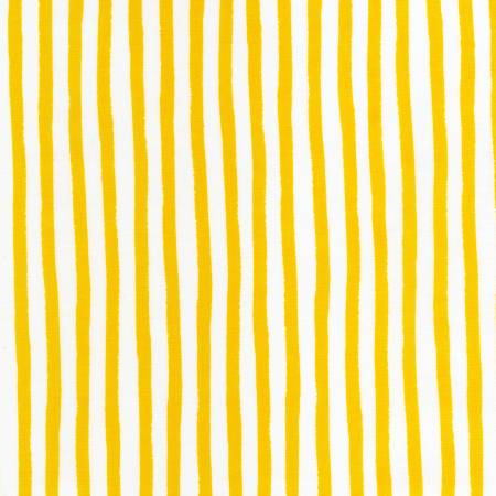 Dot and Stripe Delights - Stripe - Yellow | Robert Kaufman SRK-19936-5