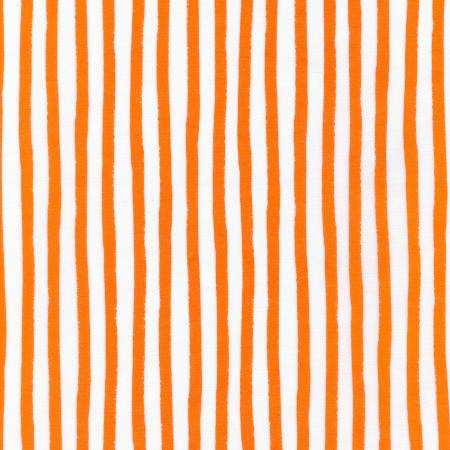 Dot and Stripe Delights - Stripe - Orange | Robert Kaufman SRK-19936-8