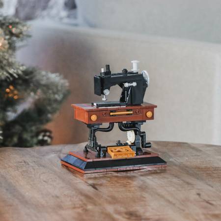 Sallie Tomato Vintage Sewing Machine Building Block Set