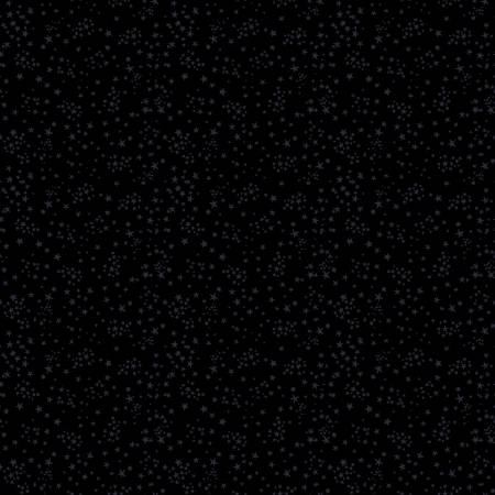 Monochrome Black - Starry Night - Black on Black