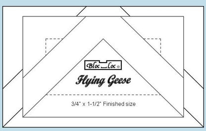 Bloc Loc Flying Geese Rulers