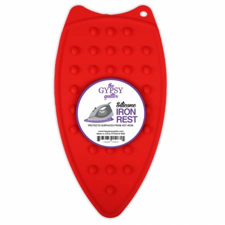 The Gypsy Quilter Silicone Iron Rest - Red