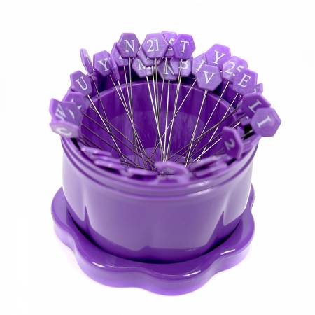 Magnetic Pin Cup - Large - Gypsy Purple