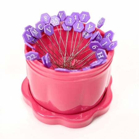 Magnetic Pin Cup - Large - Fortune Fuchsia