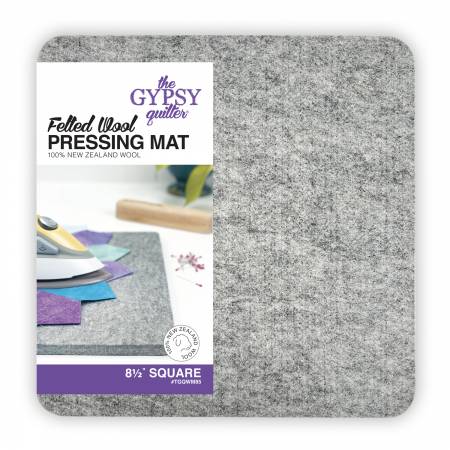 Wool Pressing Mat - 8-1/2" x 8-1/2" x 1/2" Thick