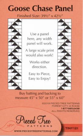 Goose Chase Panel Pattern