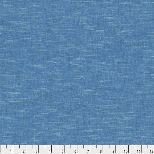 Karma Cottons - Azure | FreeSpirit Fabrics WOVW001.AZURE