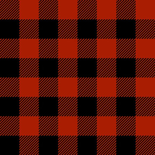 Quilt Minnesota 2024 Buffalo Plaid - Red - 2024 QMN Shop Hop | Clothworks Y4183-82