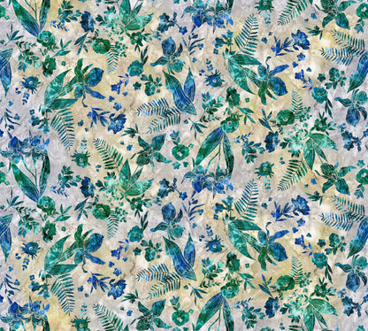Quilt Minnesota 2025 - Lady's Slippers - Dark Emerald - 2025 QMN Shop Hop