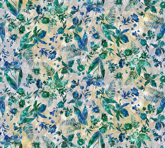 Quilt Minnesota 2025 - Lady's Slippers - Dark Emerald - 2025 QMN Shop Hop