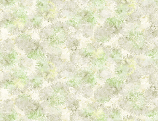 Quilt Minnesota 2025 - Dandelions - Light Mint - 2025 QMN Shop Hop