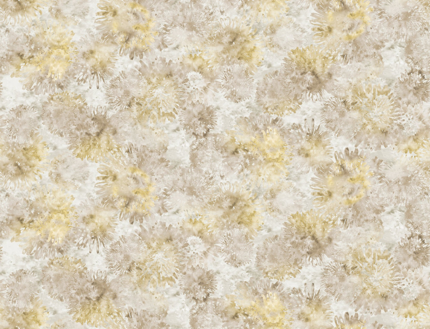 Quilt Minnesota 2025 - Dandelions - Taupe -2025 QMN Shop Hop