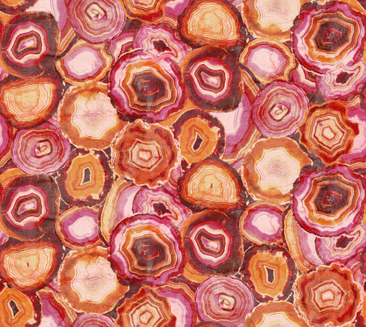 Quilt Minnesota 2025 - Agate - Orange - 2025 QMN Shop Hop
