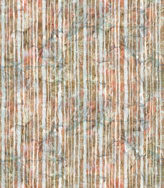 Quilt Minnesota 2025 - Stripe - Light Rust - 2025 QMN Shop Hop