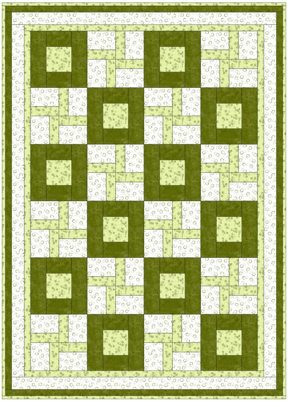 Carnaby Street/Courtyard Quilt Kit