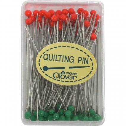 Clover Glasshead Quilting Pins - 100 ct