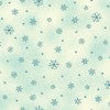 Vintage Christmas - The Magic Of The Season - Snowflakes - Blue