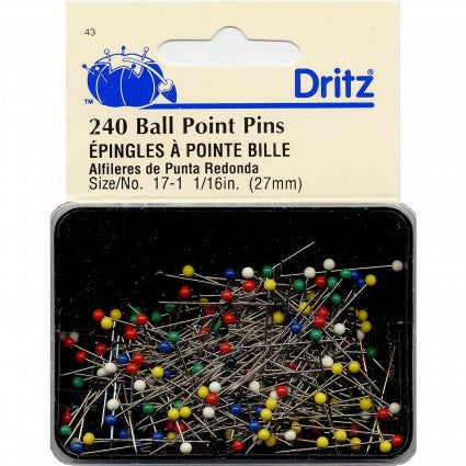 Ball Point Pins - 1-1/16" - 240 count