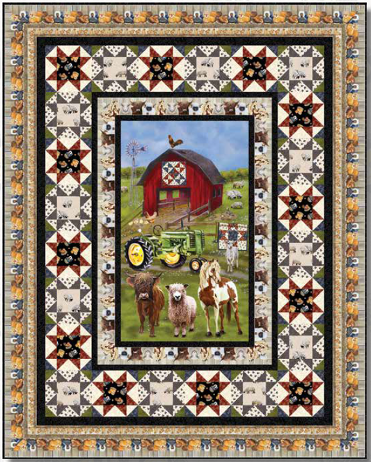 Down on the Farm Quilt Kit