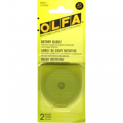 OLFA 45mm Rotary Blades - 2 ct